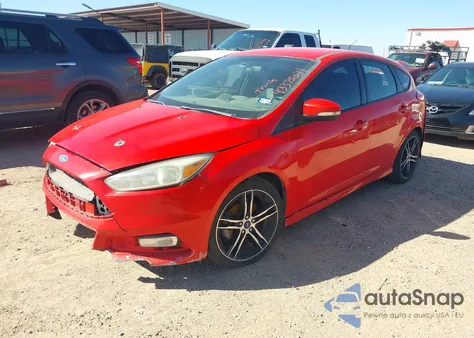 2017 Ford Focus St из США, поврежденный, VIN 1FADP3L98HL257626